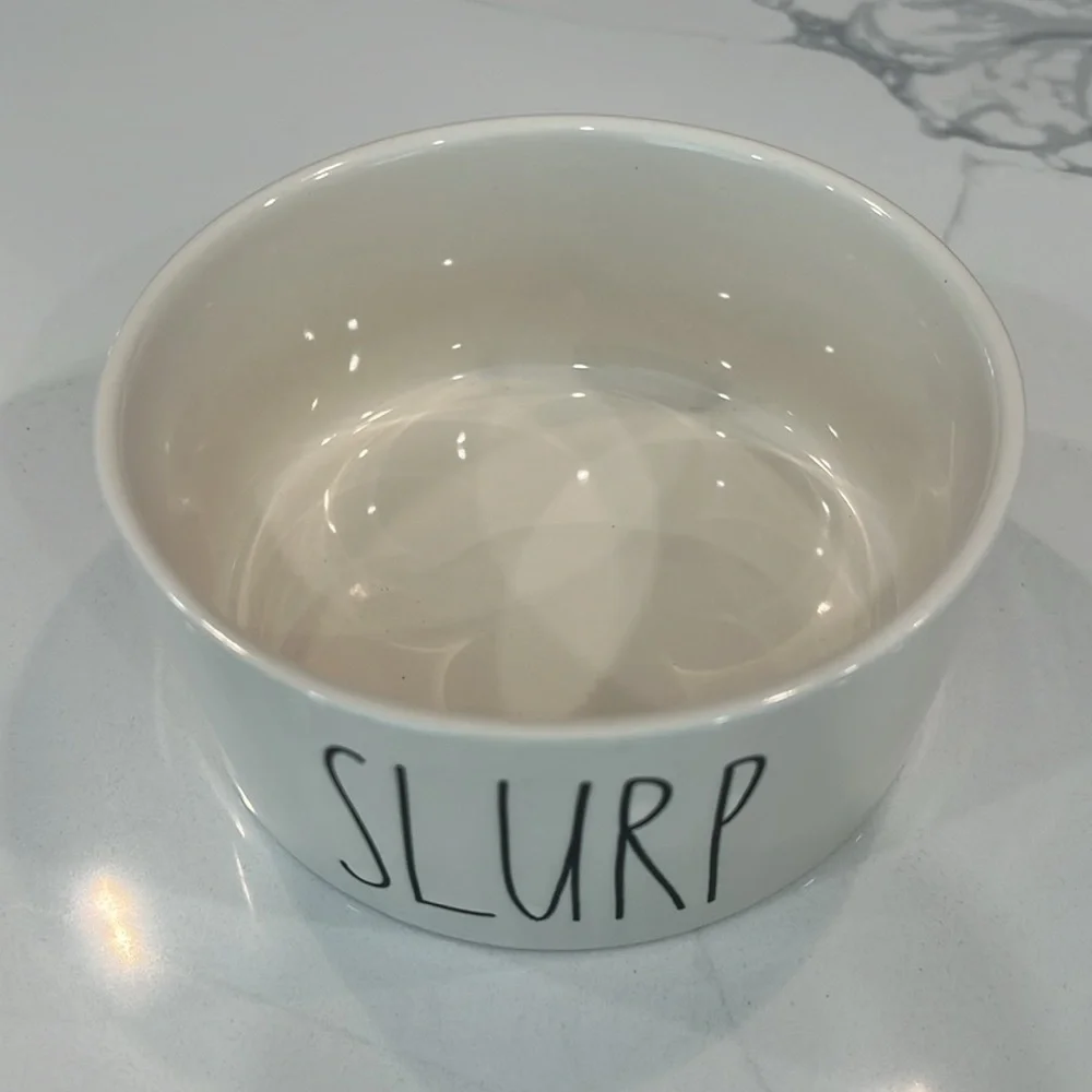 Rae Dunn. Cute 🐾SLURP 🐾BOWL...